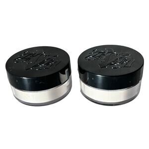 2x Kat Von D Lock It Setting Powder Translucent ~ 1.4 g Travel Size